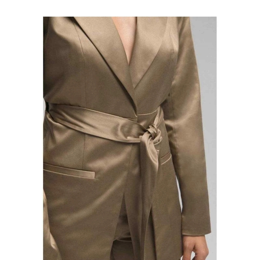 Good American Gold/ Green Blazer